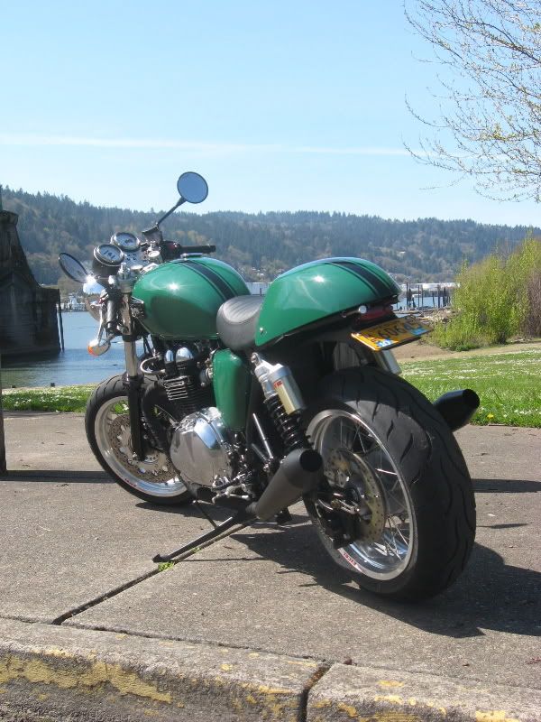 thruxton r custom parts